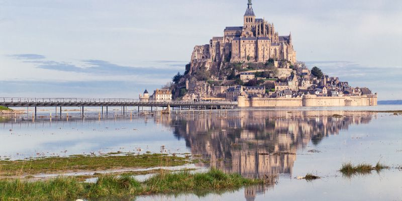 Đảo Mont Saint - Michel thiên đường giữa lòng biển ở Pháp